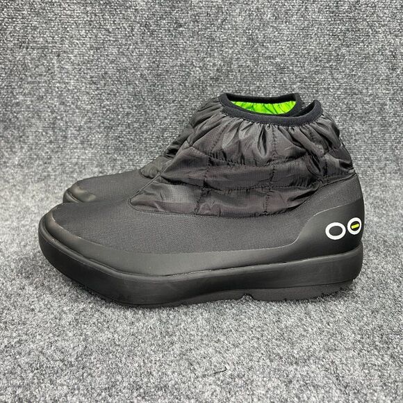 Oofos OOmg Boots Men\'s SZ 14 Black Athletic Comfort Outdoor Recovery Shoe Bootie main image 7